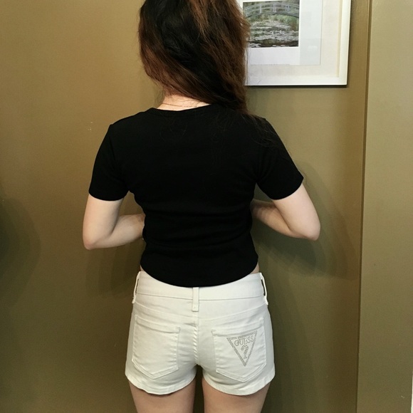 (3 for 18$ ）Stylish black T shirt 100% cotton - Picture 3 of 8